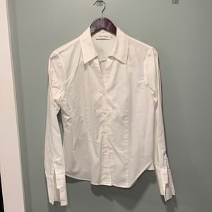 Calvin Klein White Dress Shirt. Size 8.